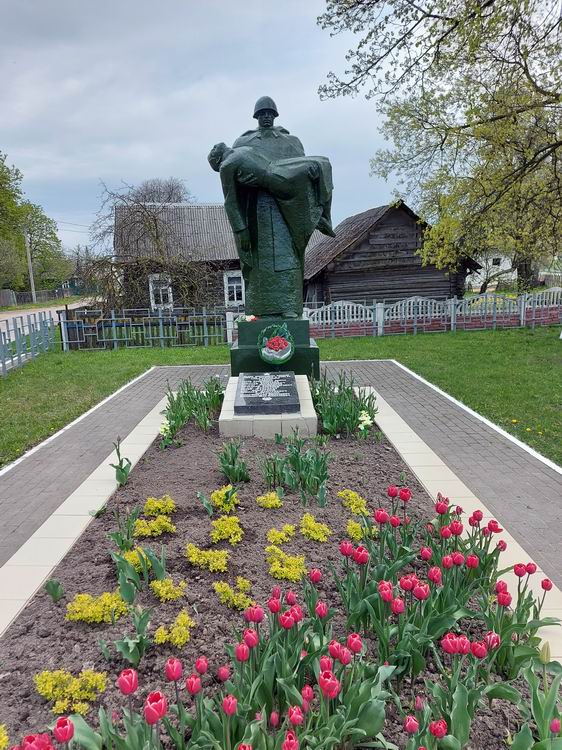 Братская могила в деревне Погост 1-й (общий вид)